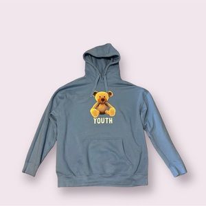 Used XXL Baby Blue Fashion Nova Hoodie